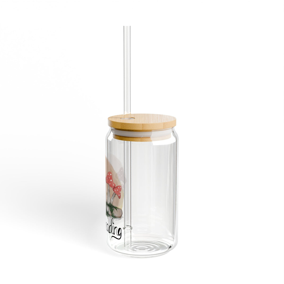 Cozy Reading Sipper Glass, 16oz