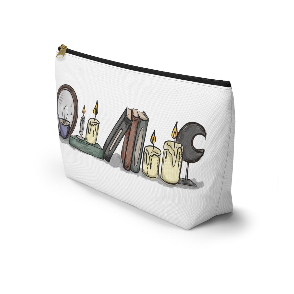 Books & Moons Accessory Pouch