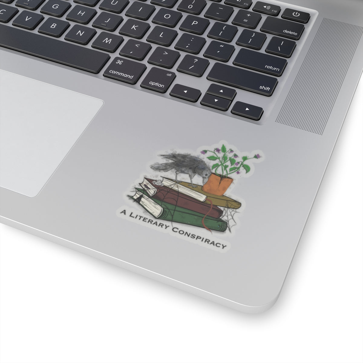 A Literacy Conspiracy Kiss-Cut Sticker