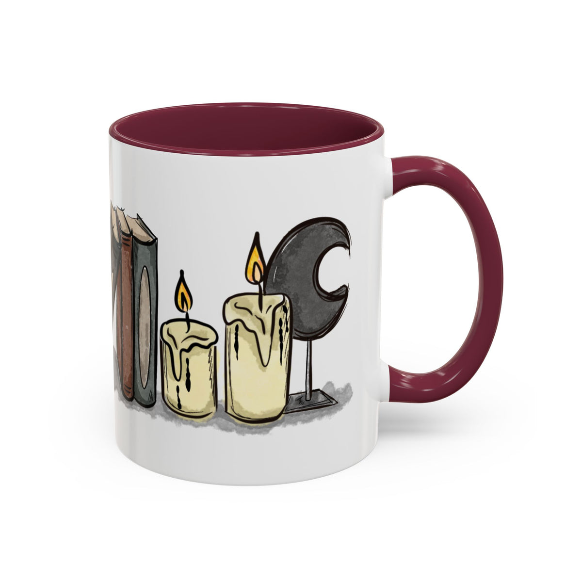 Books & Moons Coffee Cup (11oz/15oz)