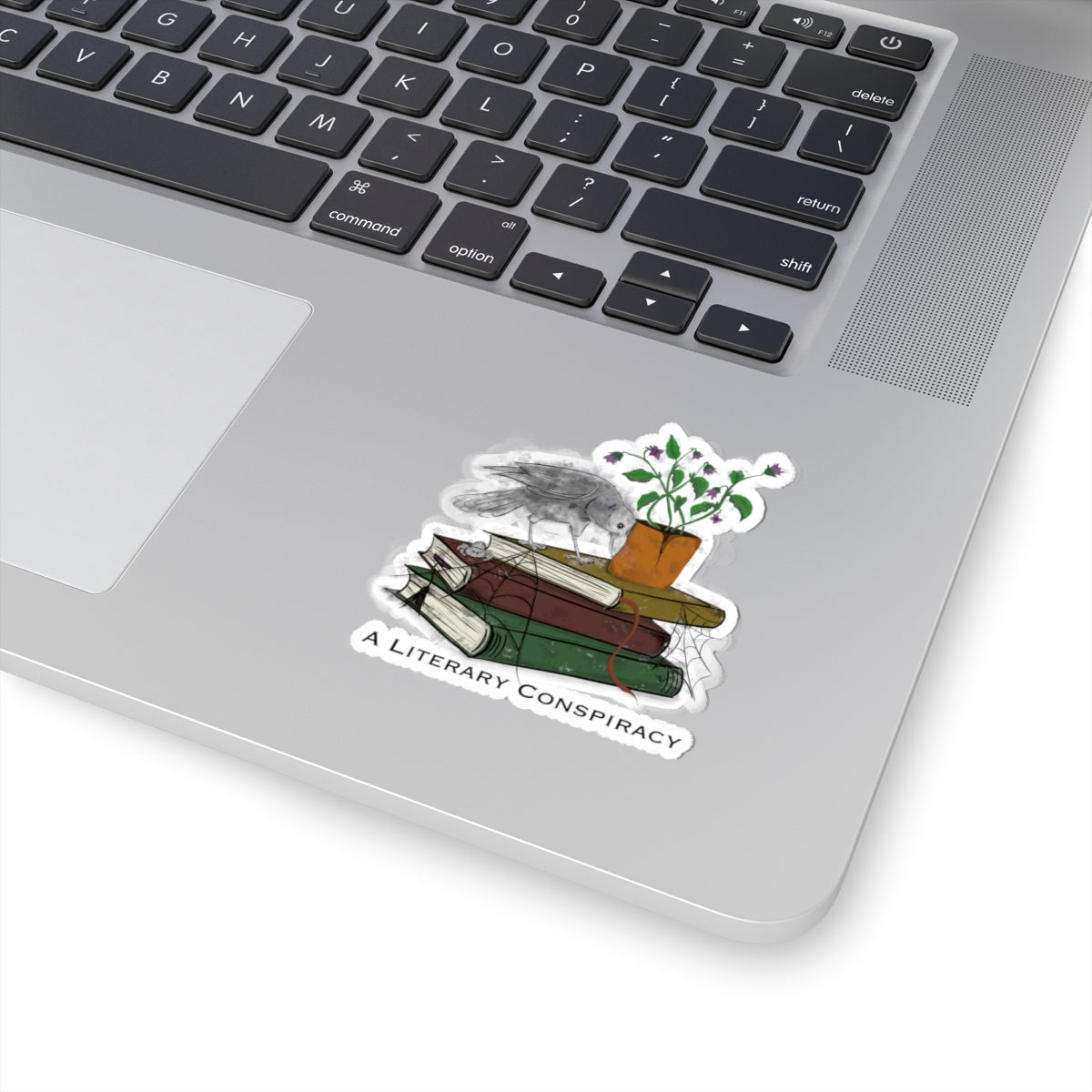 A Literacy Conspiracy Kiss-Cut Sticker