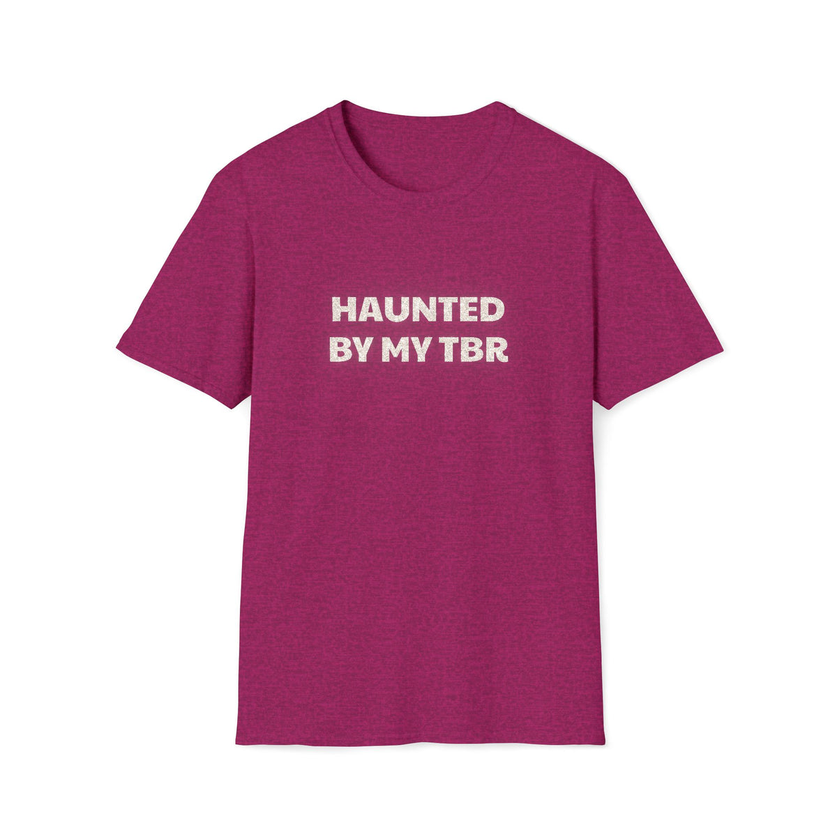 Haunted By My TBR Glitter Print T-Shirt
