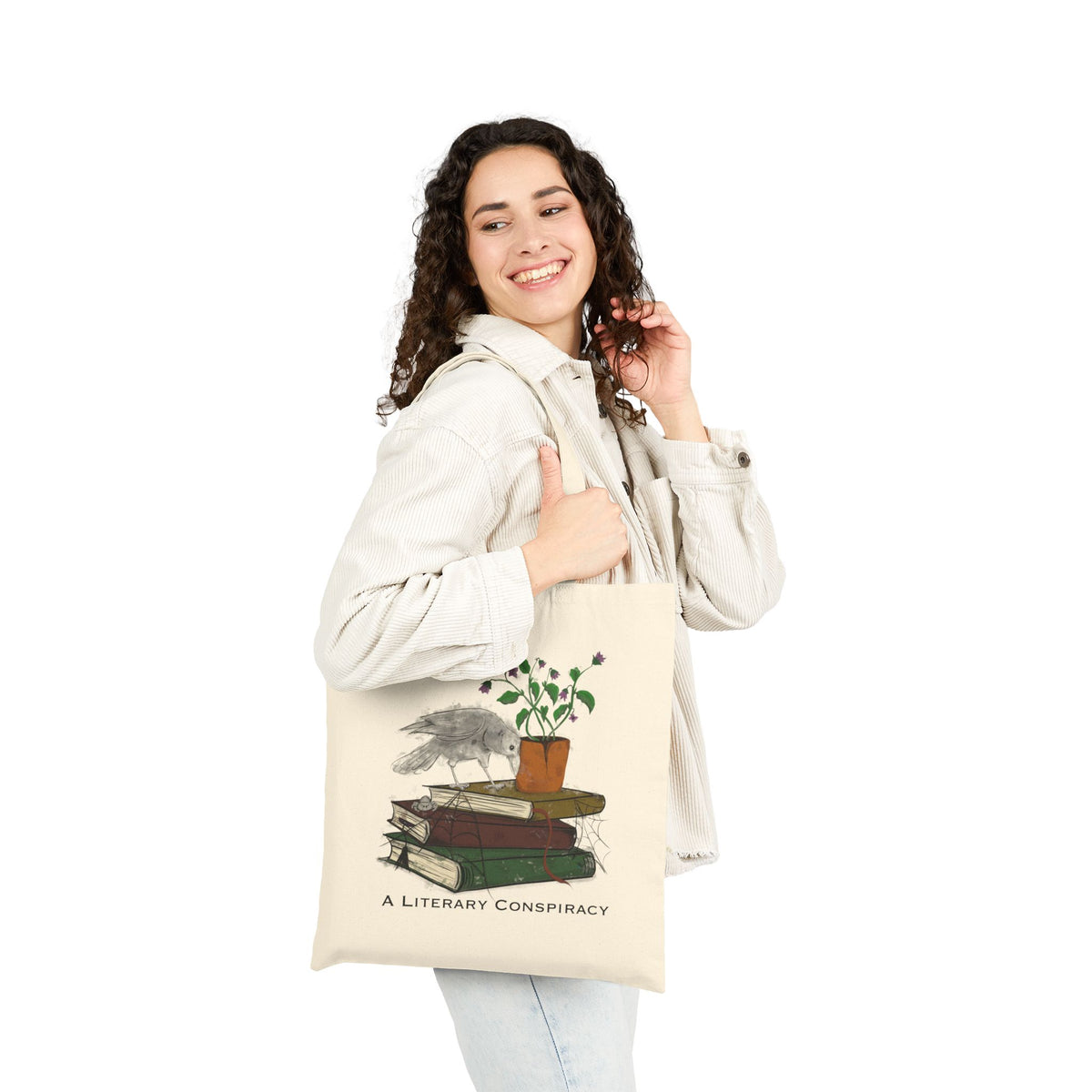 A Literary Conspiracy Tote Bag