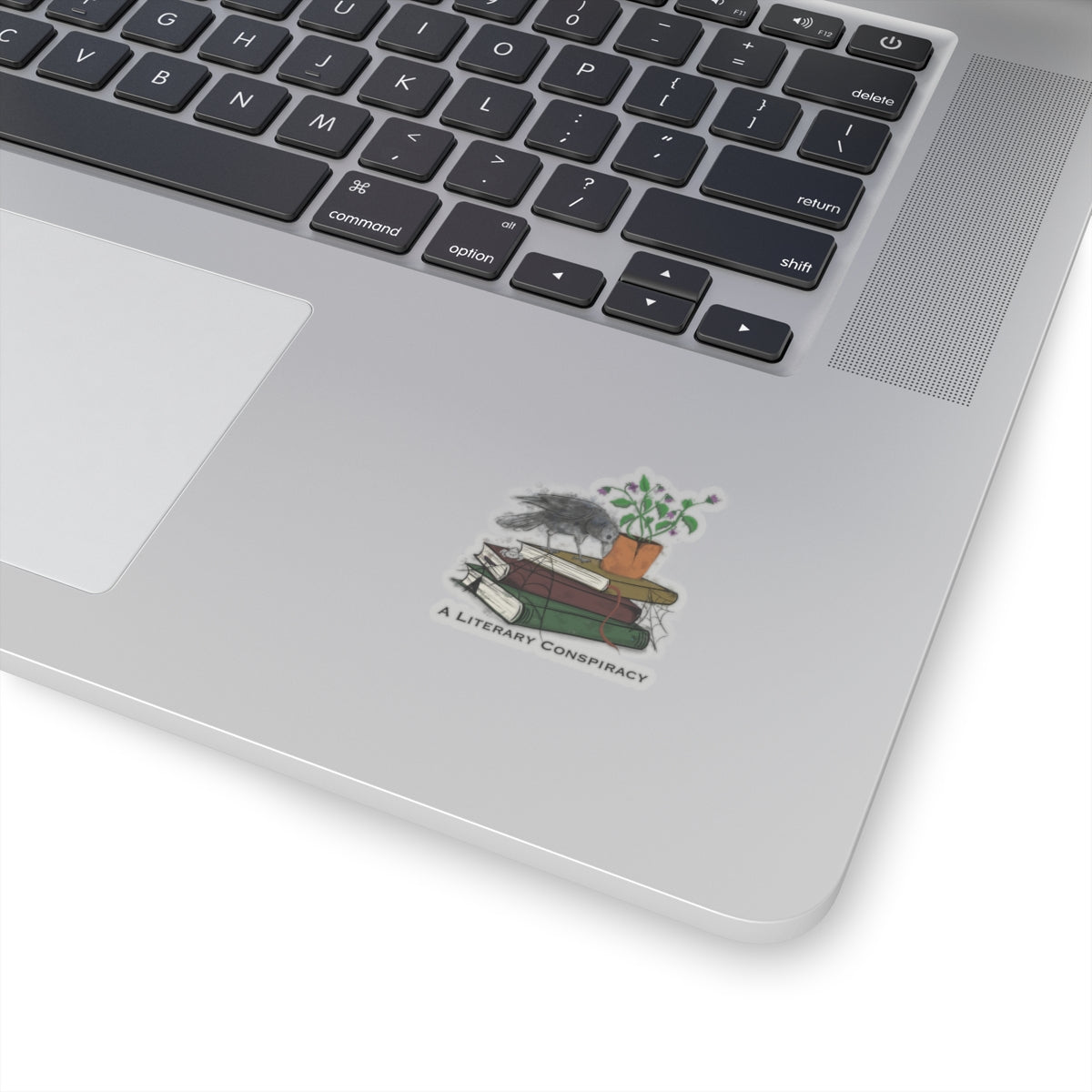 A Literacy Conspiracy Kiss-Cut Sticker