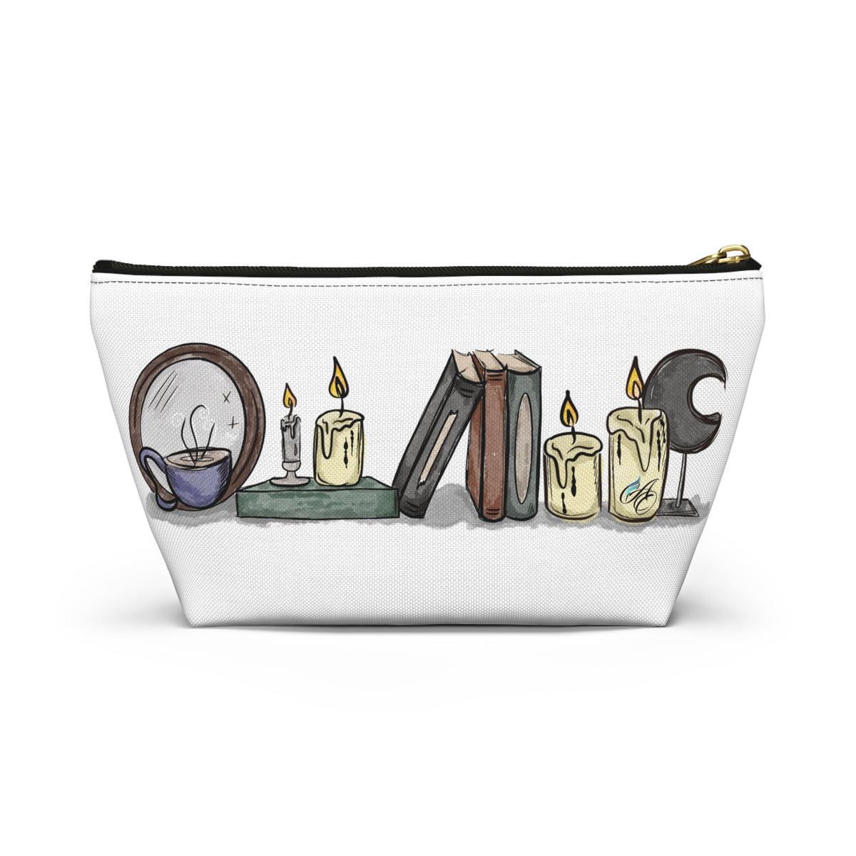 Books & Moons Accessory Pouch