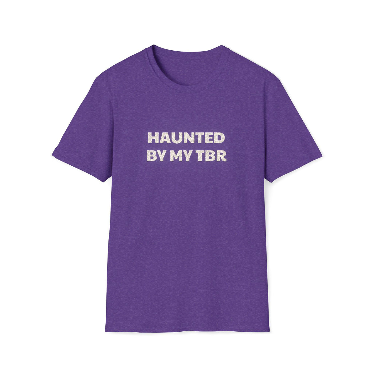 Haunted By My TBR Glitter Print T-Shirt