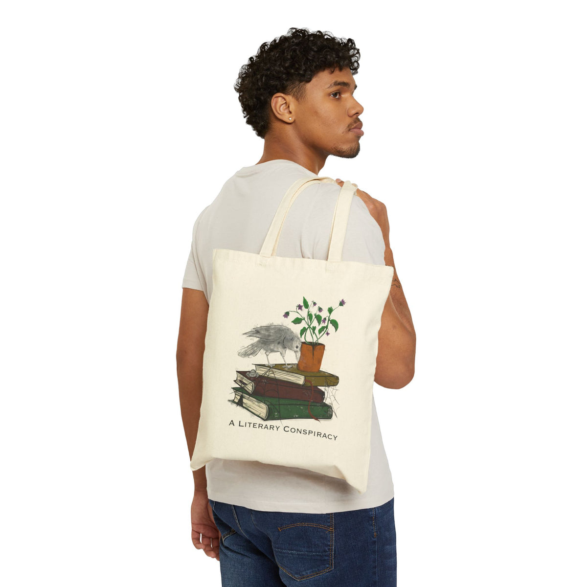 A Literary Conspiracy Tote Bag