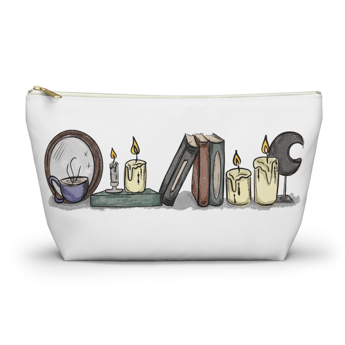Books & Moons Accessory Pouch