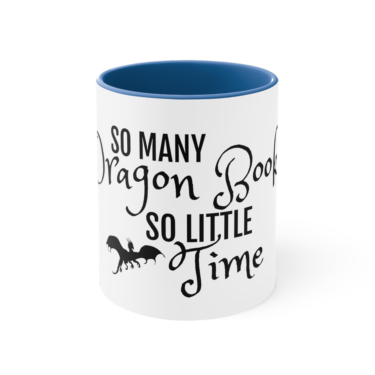 Dragon Books - Accent Coffee Mug, 11oz