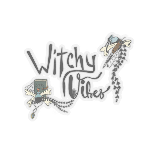 Witchy Vibes  Kiss-Cut Sticker