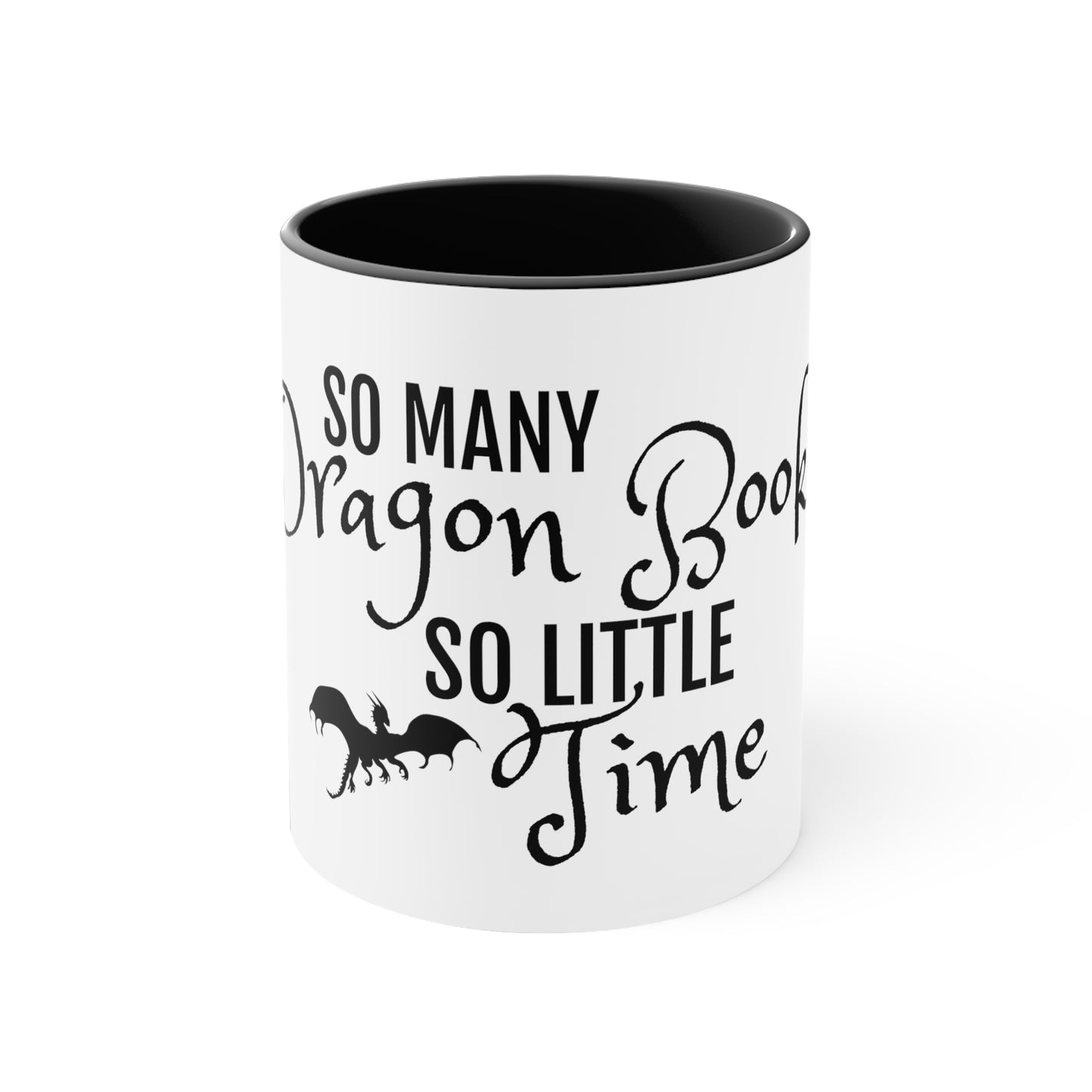 Dragon Books - Accent Coffee Mug, 11oz