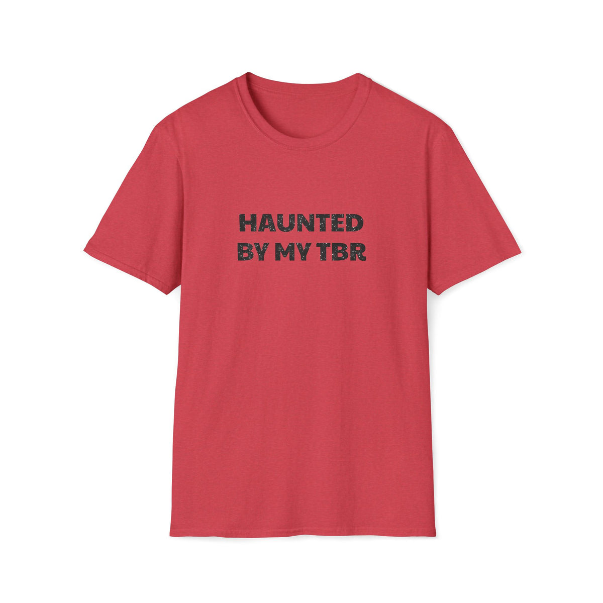 Haunted By My TBR Glitter Print T-Shirt