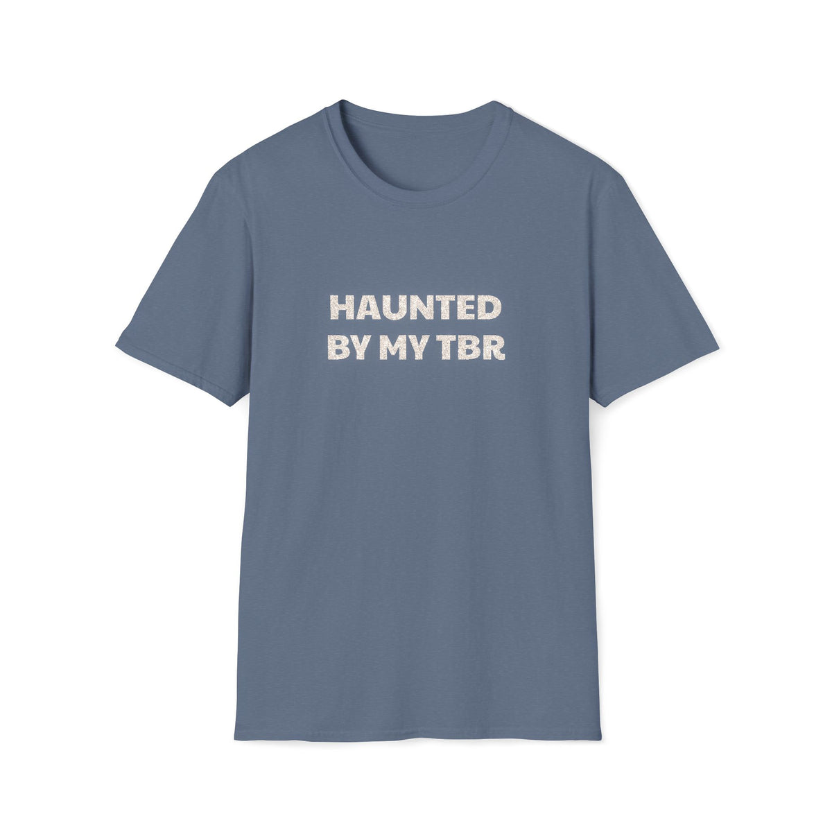 Haunted By My TBR Glitter Print T-Shirt