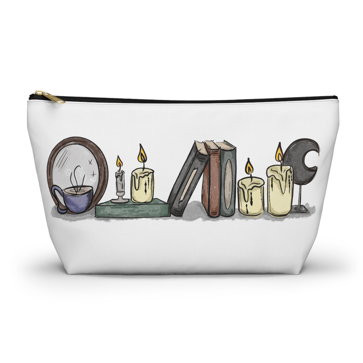 Books & Moons Accessory Pouch
