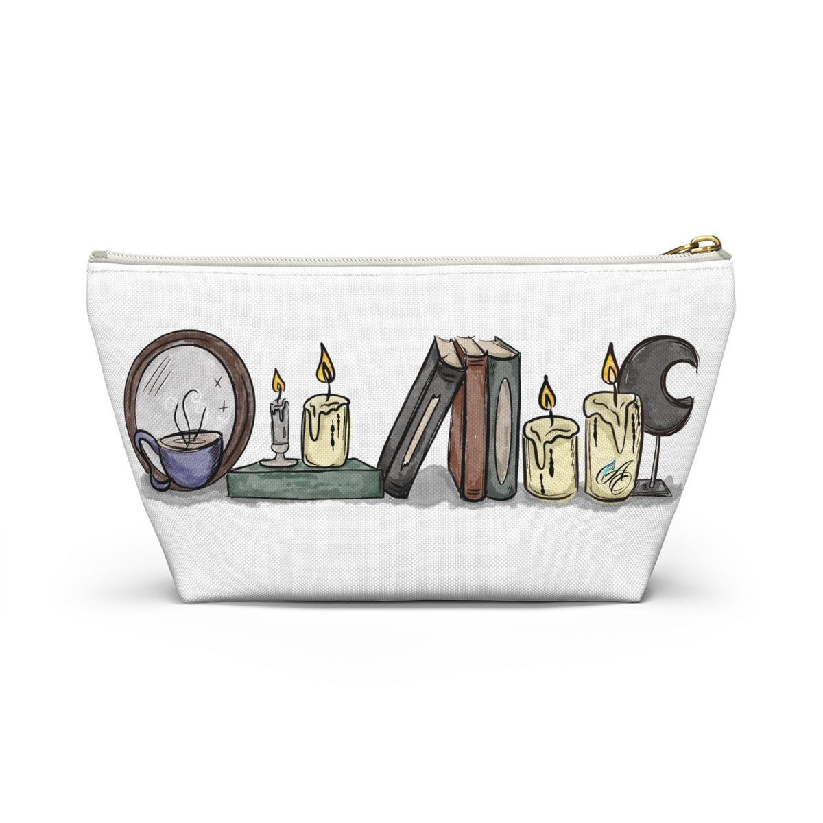 Books & Moons Accessory Pouch