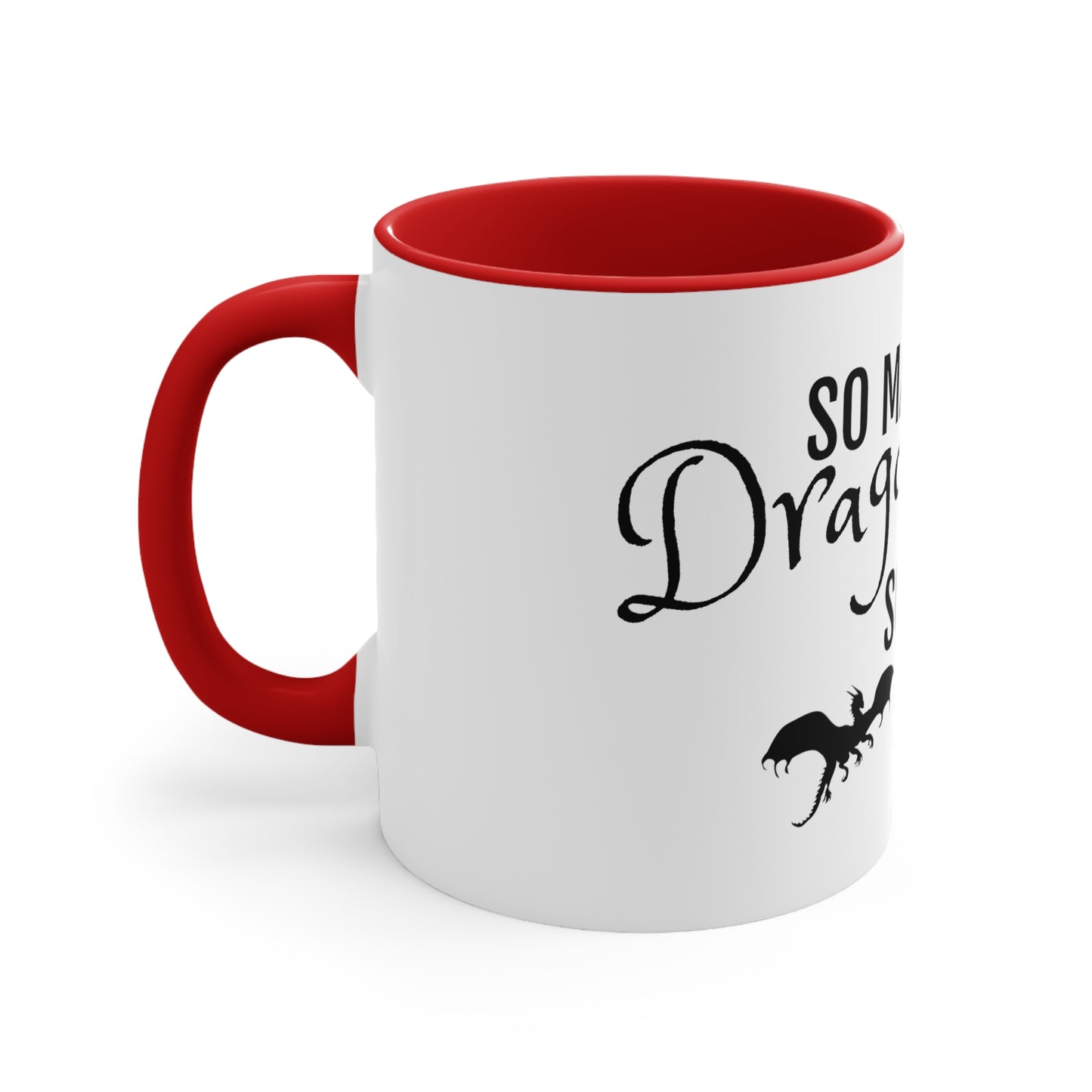 Dragon Books - Accent Coffee Mug, 11oz