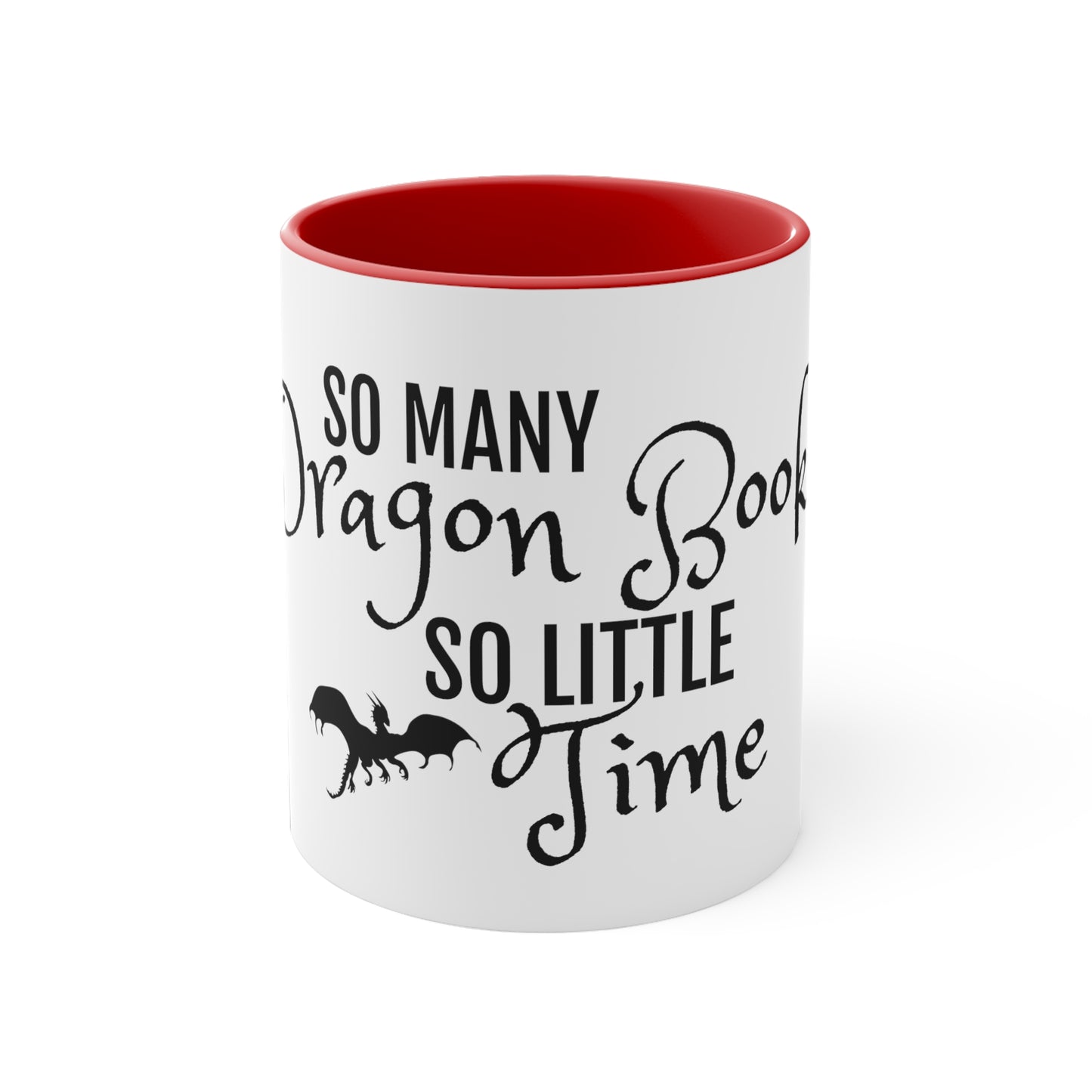 Dragon Books - Accent Coffee Mug, 11oz