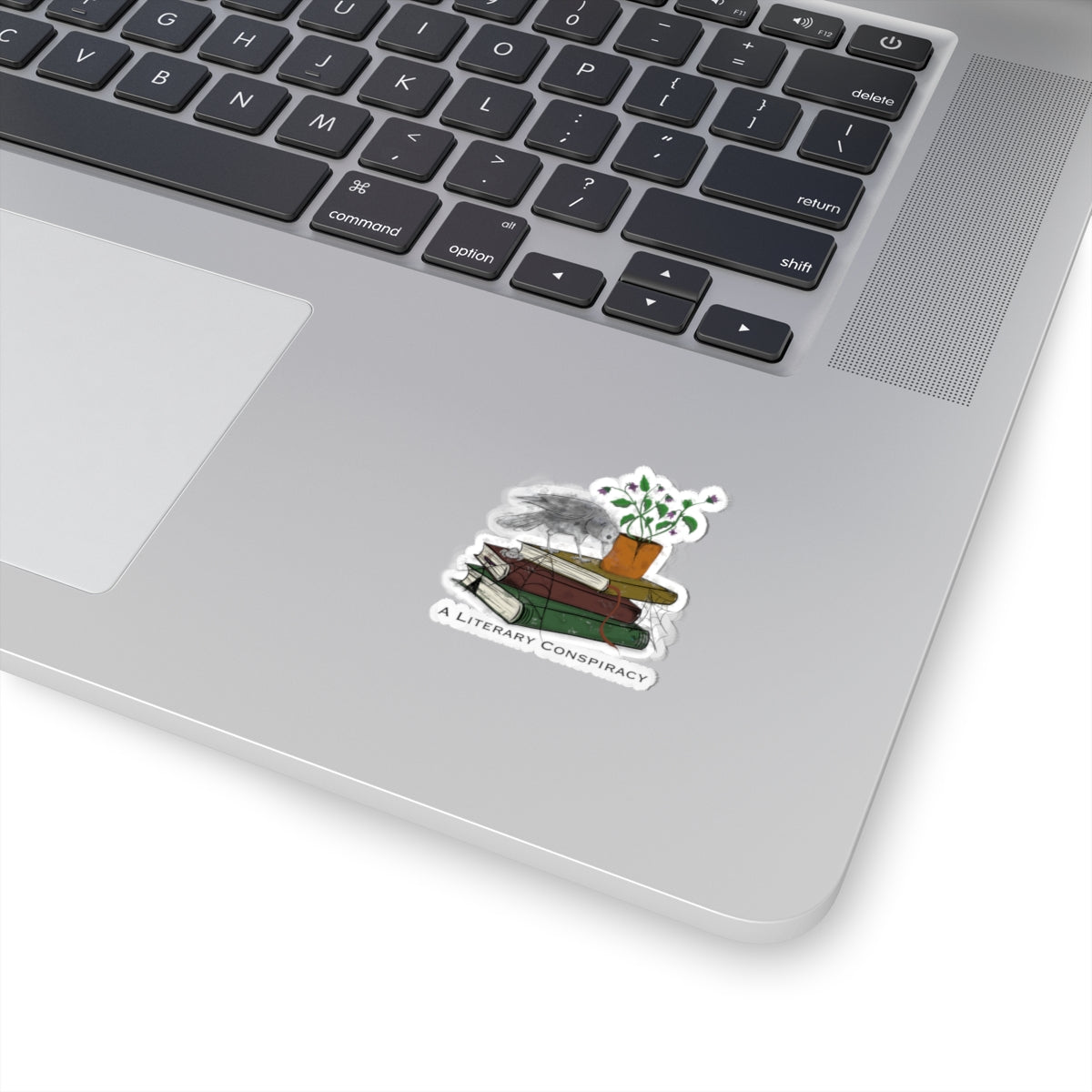 A Literacy Conspiracy Kiss-Cut Sticker