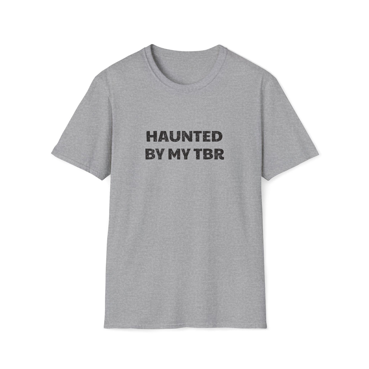 Haunted By My TBR Glitter Print T-Shirt