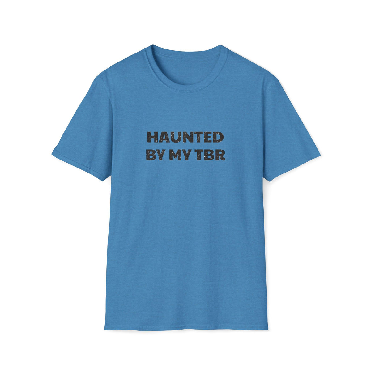 Haunted By My TBR Glitter Print T-Shirt