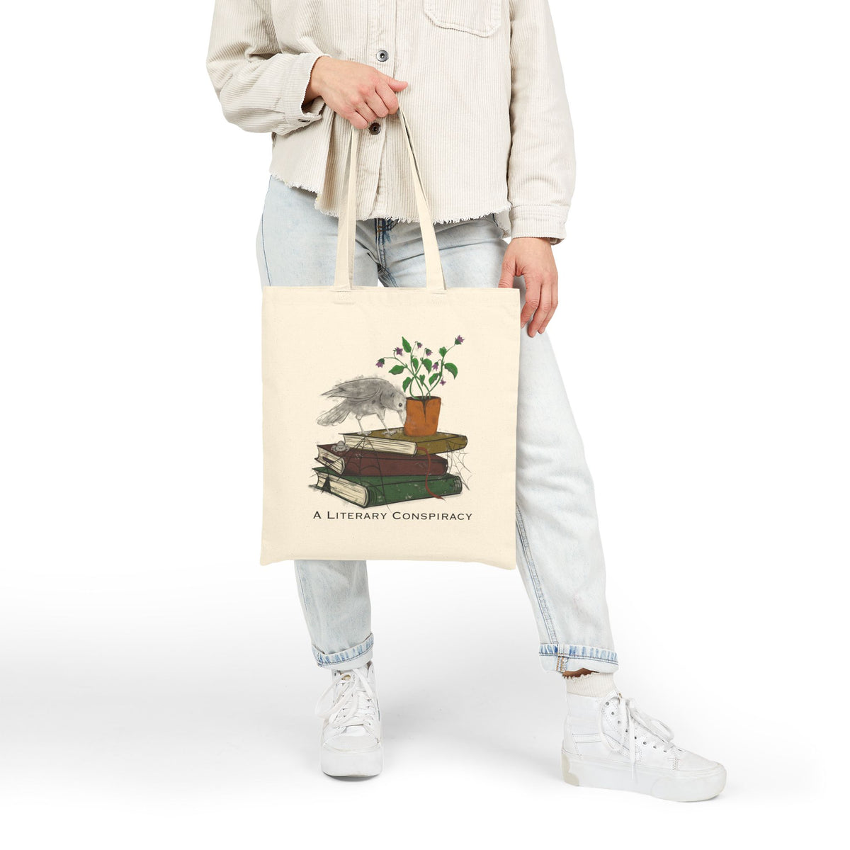 A Literary Conspiracy Tote Bag