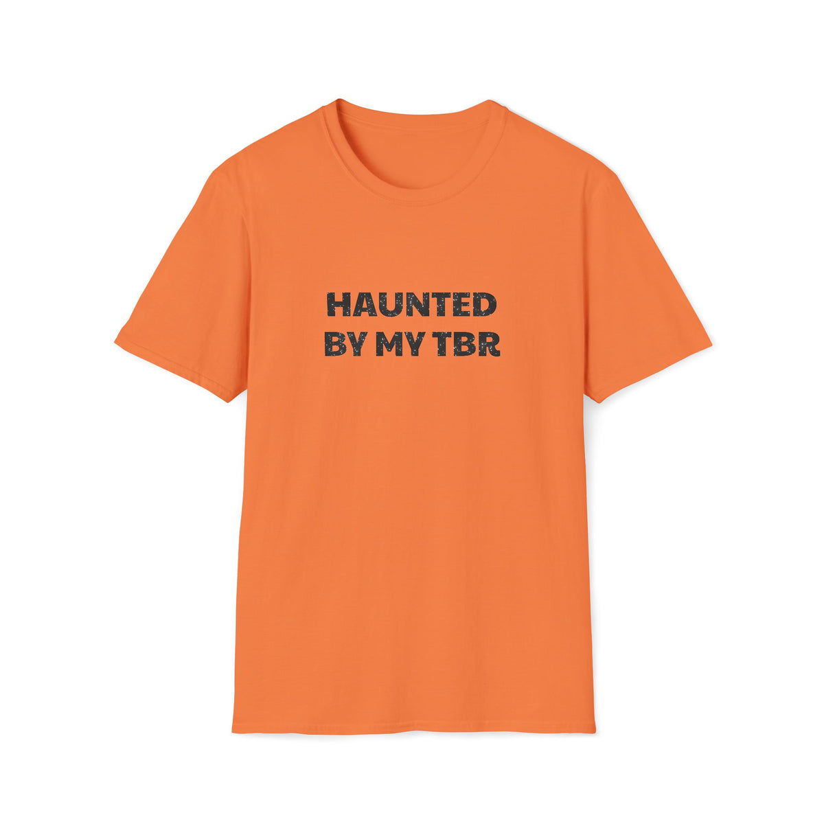 Haunted By My TBR Glitter Print T-Shirt