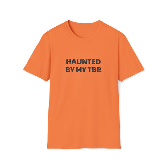 Haunted By My TBR Glitter Print T-Shirt